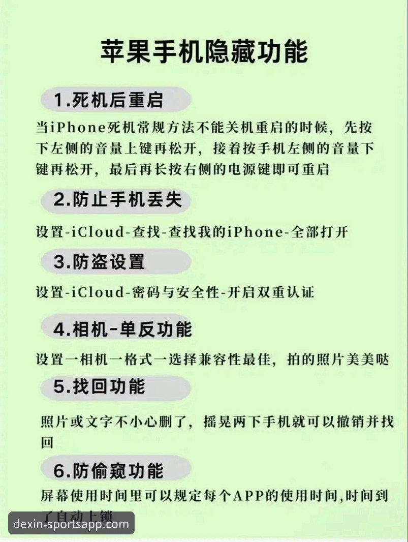 德信体育iPhone版常见问题与解决方案详解